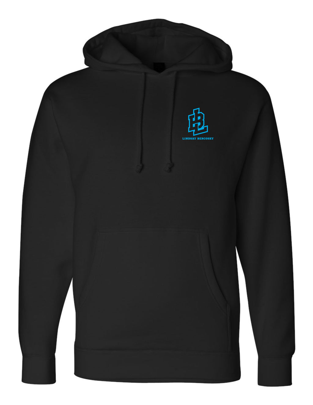 Black And Blue Hoodie image 2