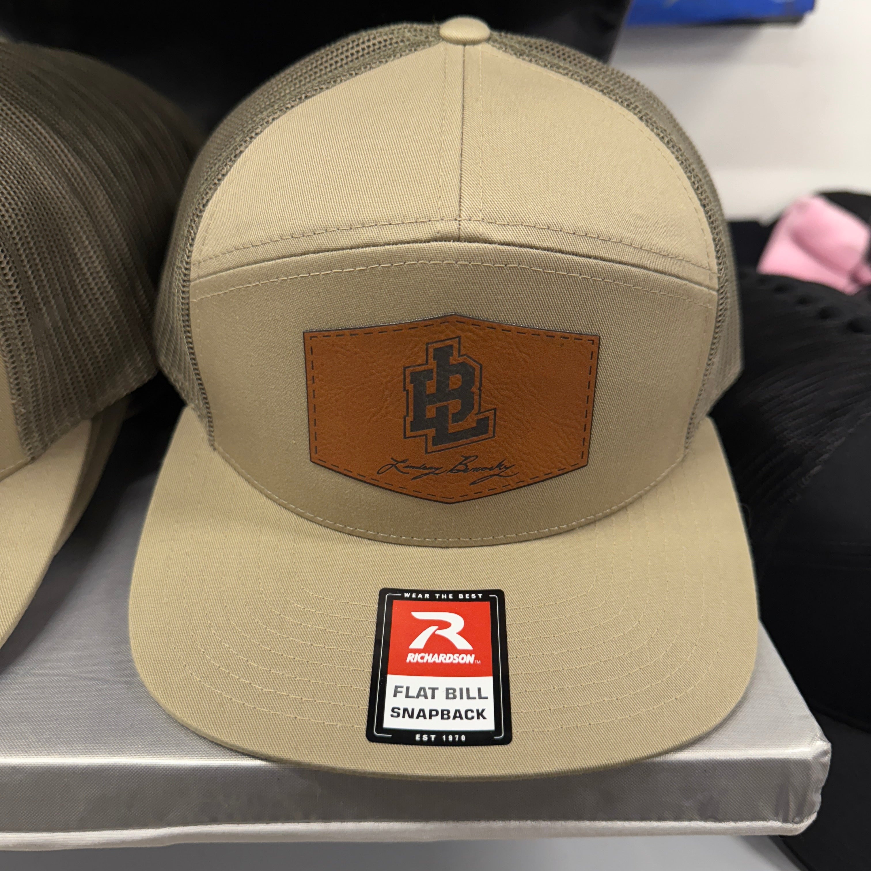 LB Richardson Seven Panel Hat image 2