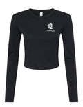 Womens Crop Long Sleeve image 0