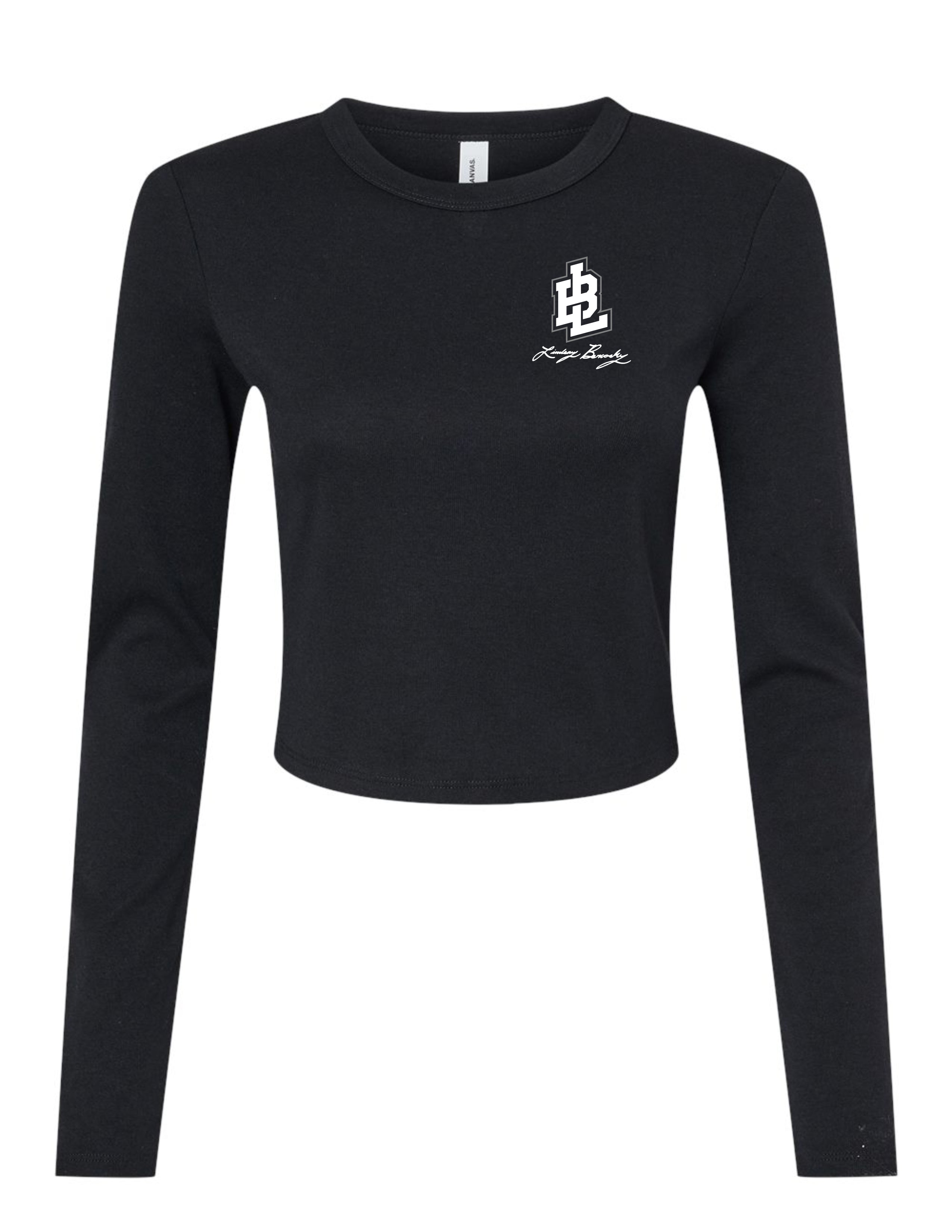 Womens Crop Long Sleeve image 0