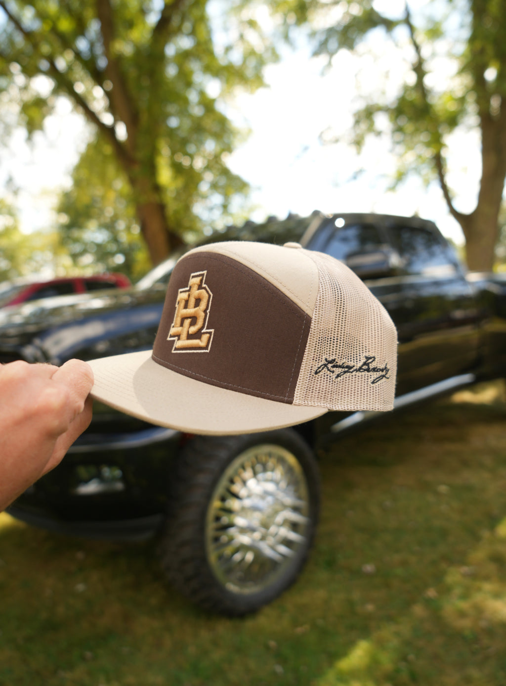 Tan and Brown Hat image 0