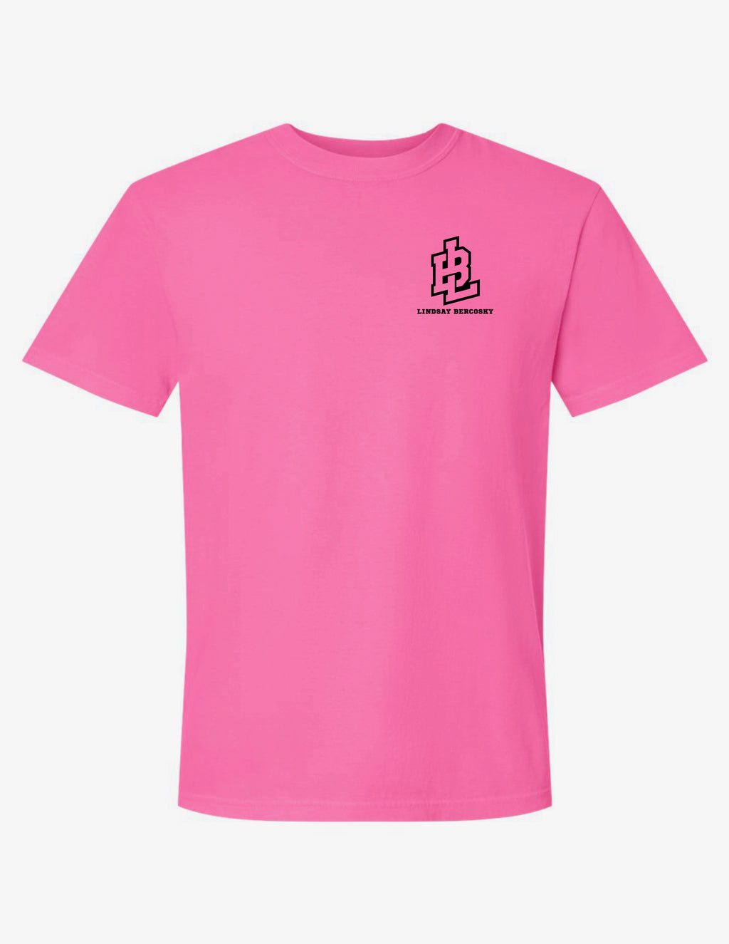 HOT pink tee