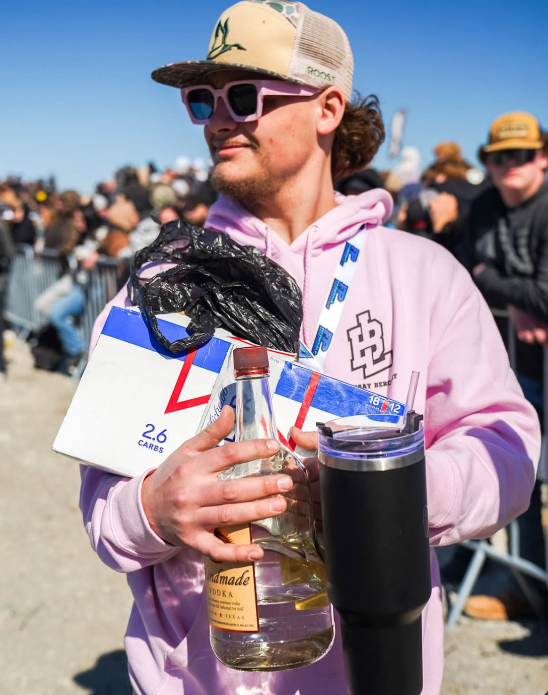 Pink BBL Hoodie image 0