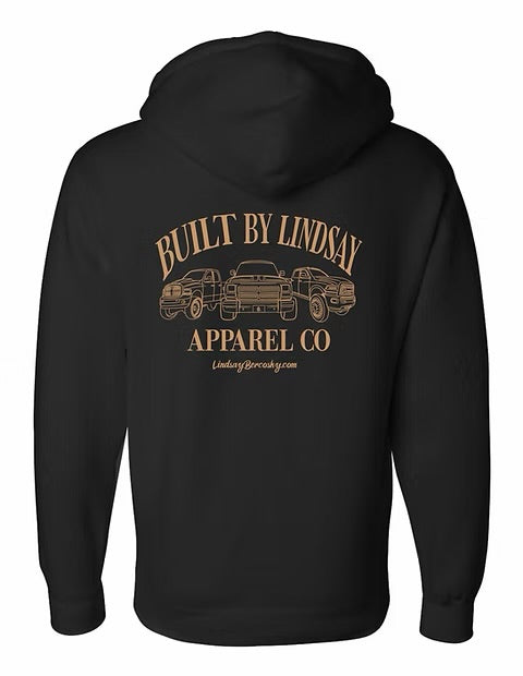 Black and Gold Hoodie