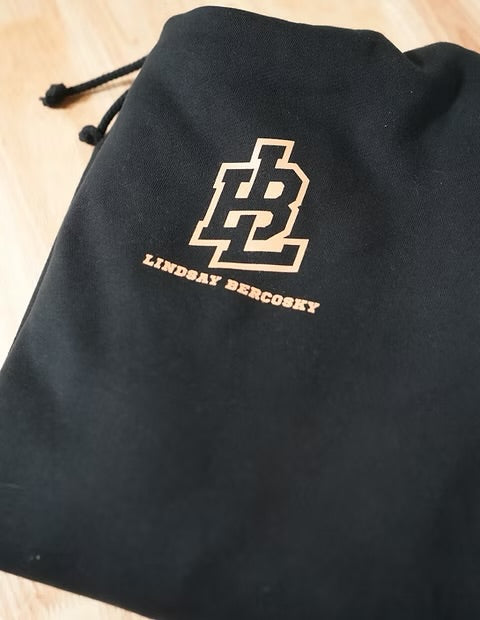 Black and Gold Hoodie