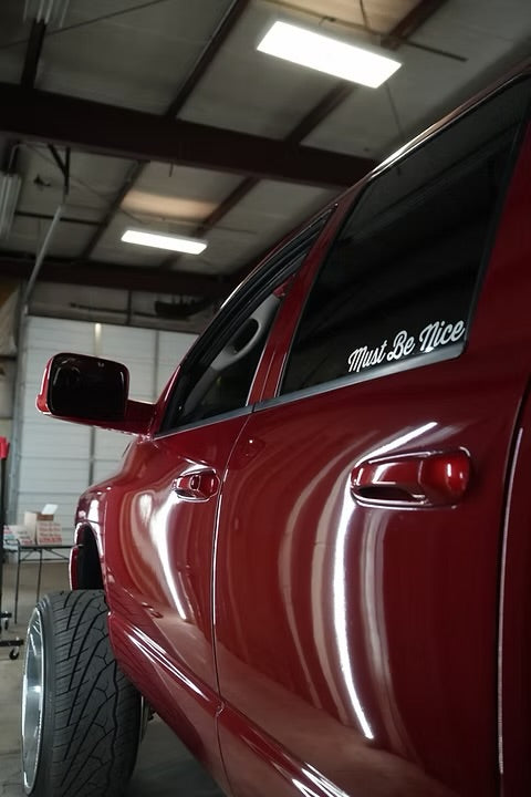 Must Be Nice 10" Window Decal