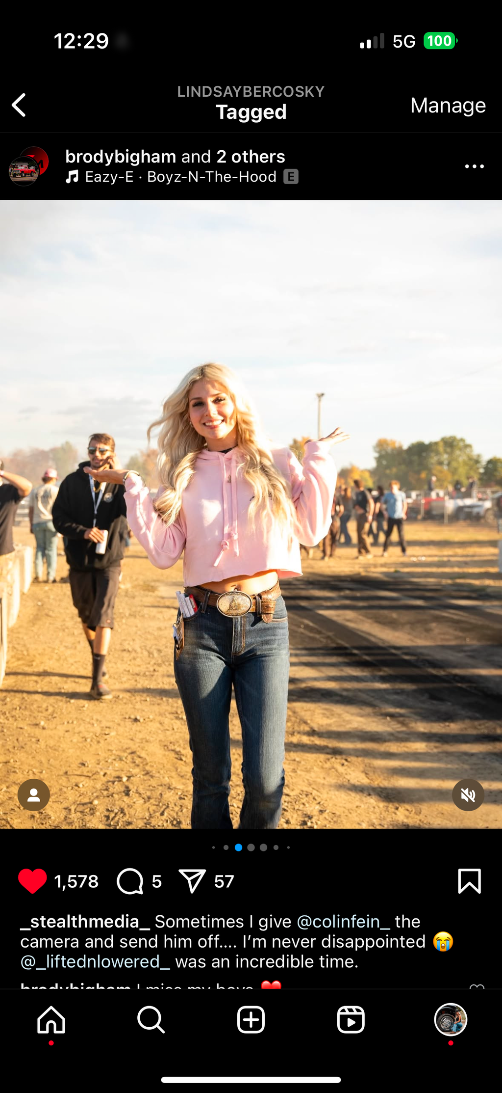 Womens Crop Hoodies image 2