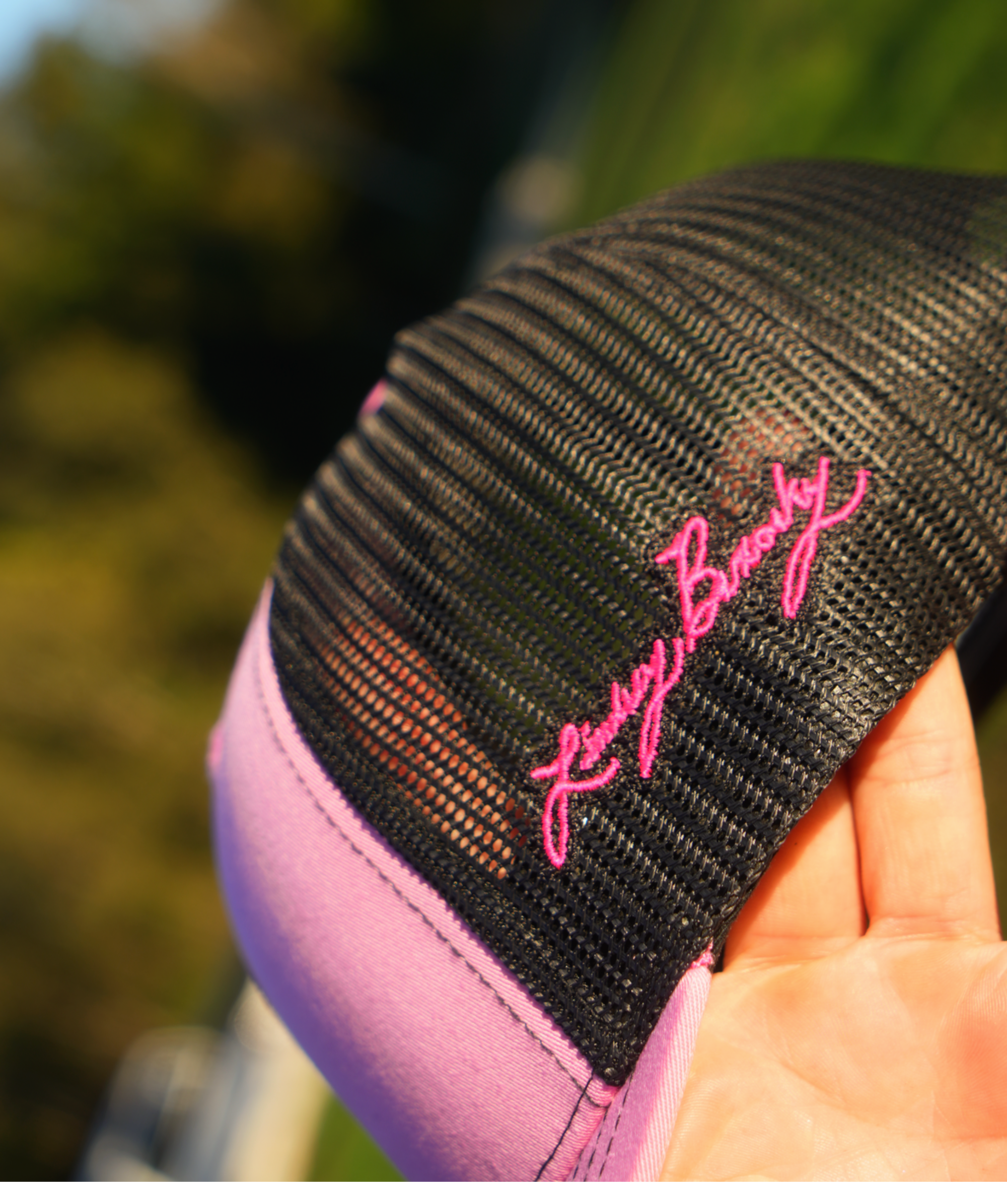 Pink and Black Hat image 1