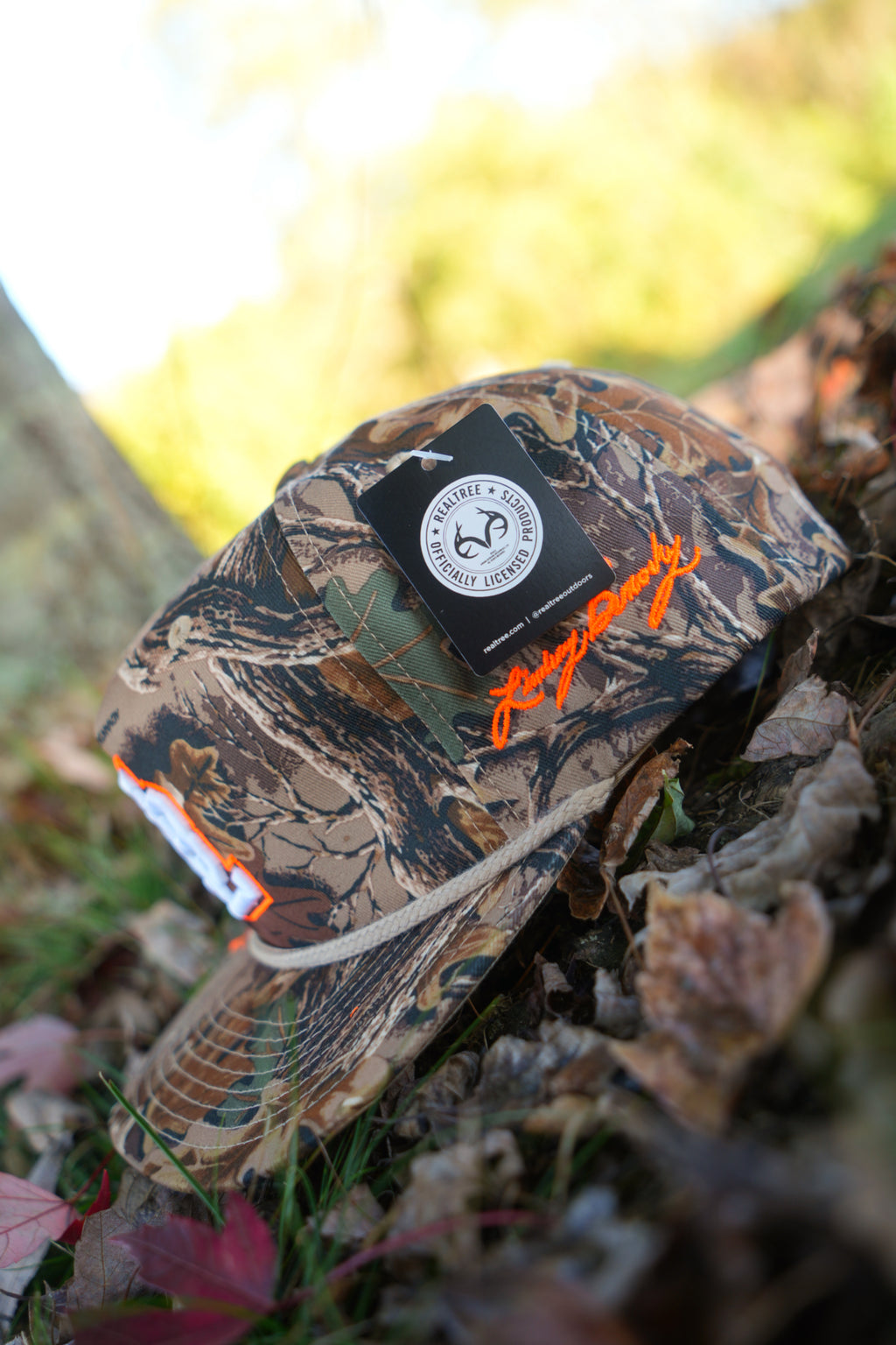 Orange RealTree Hat image 1